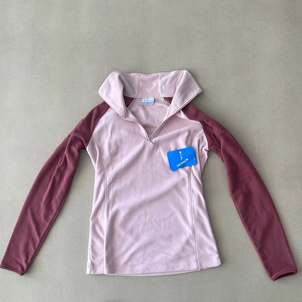 Columbia Pink Fleece Sweater